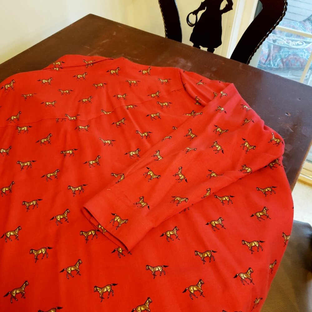 VINTAGE 5 STAR BY ROPER BLOUSE - Picture 14 of 16